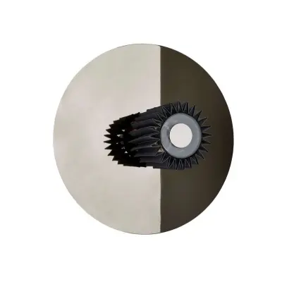 DCW - In The Sun 380 Vägglampa Silver/Silver