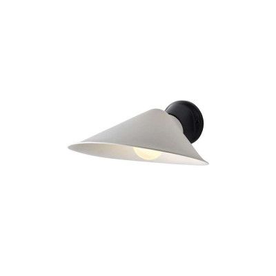 DCW - Plume Vägglampa Svart/Porcelain