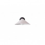 DCWéditions - Plume Vägglampa IP44 Black/PorcelainDCW