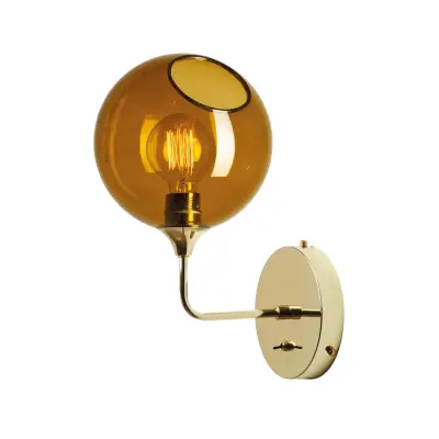 DESIGN BY US - Ballroom The Wall Vägglampa 37cm Amber