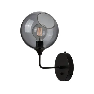 DESIGN BY US - Ballroom The Wall Vägglampa 37cm Smoke