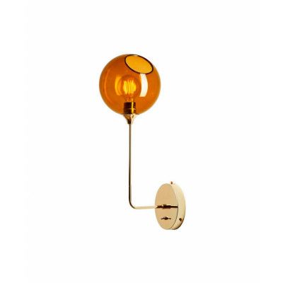 DESIGN BY US - Ballroom The Wall Vägglampa 57cm Amber