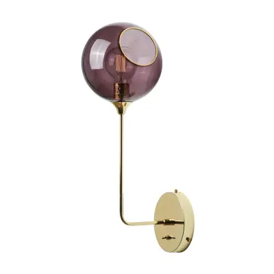DESIGN BY US - Ballroom The Wall Vägglampa 57cm Purple