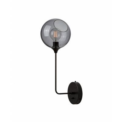 DESIGN BY US - Ballroom The Wall Vägglampa 57cm Smoke