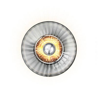 DESIGN BY US - New Wave Optic Vägglampa Smoke