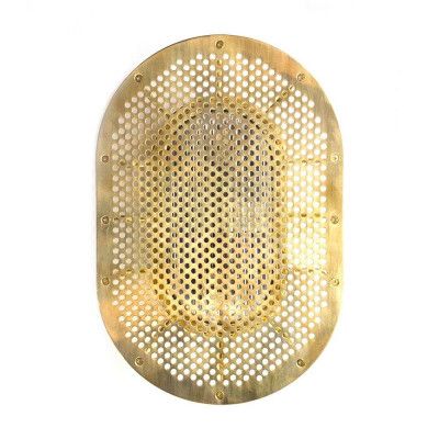 DESIGN BY US - Night Rider Vägglampa Lacquered Brass