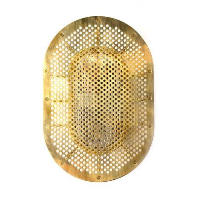 DESIGN BY US - Night Rider Vägglampa Raw Brass