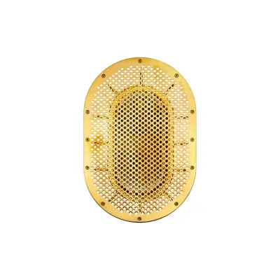 DESIGN BY US - Night Rider Vägglampa Raw Brass