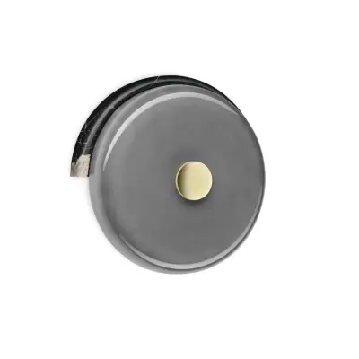 DESIGN BY US - Trip LED-vägglampa, askgrå/grå, glas –