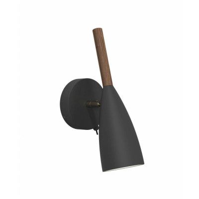 Design For The People - Pure Vägglampa Black/Walnut