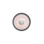 Diablo vägglampa LED, grå/blanksvart 30cm