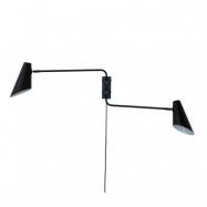 Dyberg Larsen - Cale 2 Vägglampa BlackDybergLarsen