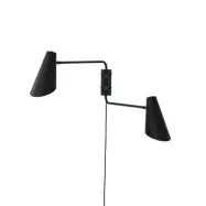 Dyberg Larsen - Cale 2 Vägglampa Black