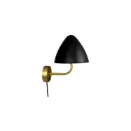 DybergLarsen - Oulu Vägglampa Black/Brass