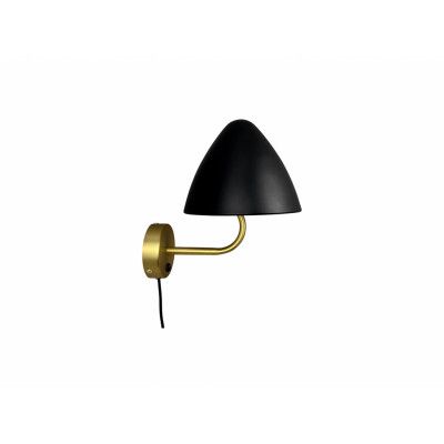 DybergLarsen - Oulu Vägglampa Black/Brass