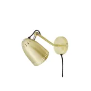 Dynamo 345 vägglampa, borstad mässing