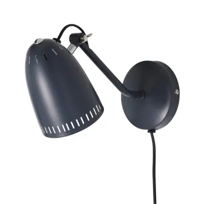 DYNAMO 345 WALL LAMP MATT, Matt Almost Black