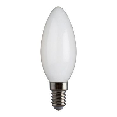 e3light - Päronlampa LED 5W (400lm) Kerte Opal CRI90+ Dimmbar E14