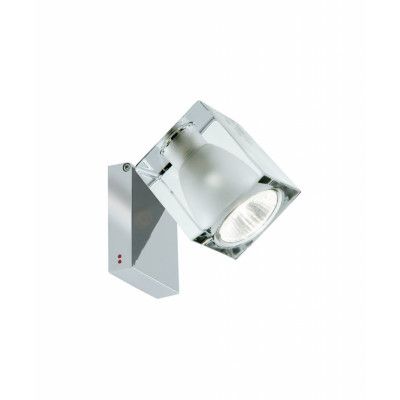 Fabbian - Ice Cube Med Sladdutgång Vägglampa/Plafond Klar