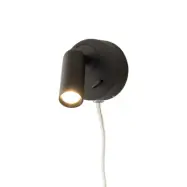 FENJA vägglampa, svart