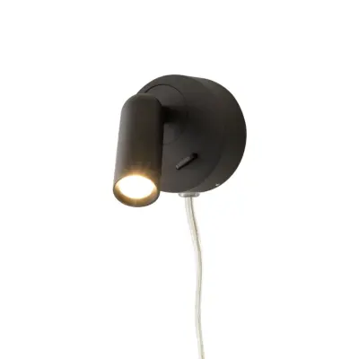 FENJA vägglampa, svart