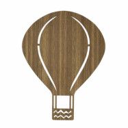 Ferm Living Air balloon vägglampa Rökt ek