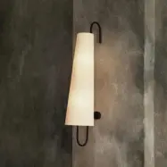 ferm LIVING - Ancora Vägglampa 100 Black/Natural