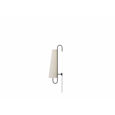 ferm LIVING - Ancora Vägglampa 100 Black/Natural
