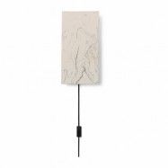 Ferm Living Argilla vägglampa Marble White