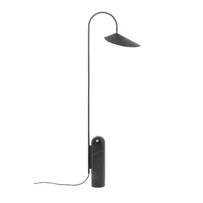 ferm LIVING - Arum Golvlampa Black