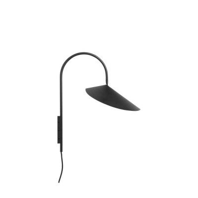ferm LIVING - Arum Swivel Vägglampa Black