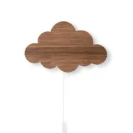 ferm LIVING - Cloud Vägglampa Smoked Oak