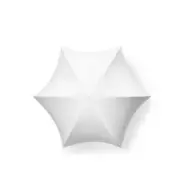 ferm LIVING - Poem vägglampa, Ø 58 cm, stål, non-woven, vit