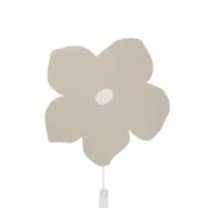ferm LIVING - Poesie LED-vägglampa, ljusbeige, Ø 37 cm