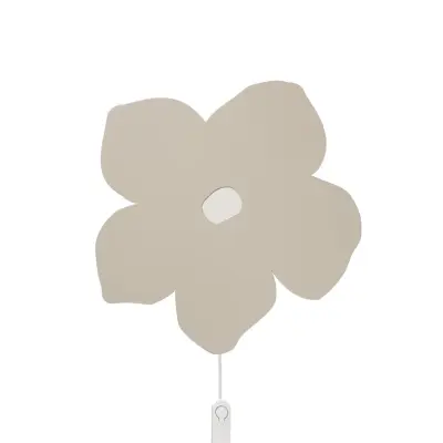 ferm LIVING - Poesie LED-vägglampa, ljusbeige, Ø 37 cm