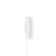 ferm LIVING - Vuelta Vägglampa 40 White/Brass