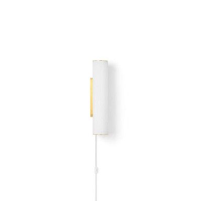 ferm LIVING - Vuelta Vägglampa 40 White/Brass