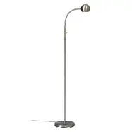 Fladen golvlampa, nickel