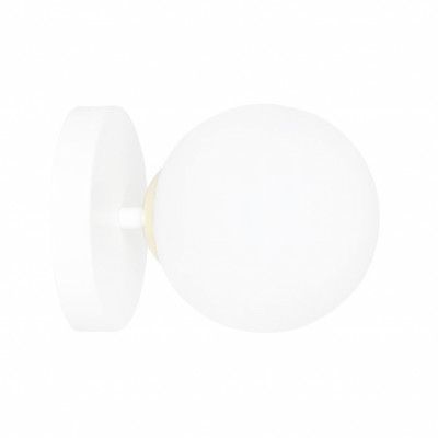 FLOKI K1 Vägglampa, Vit/Guld/Vit