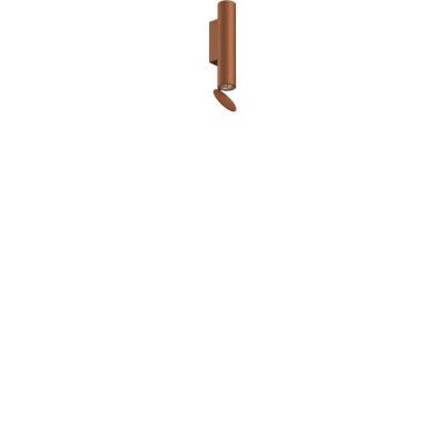 Flos - Flauta Vägglampa H225 Spiga Anodized Copper