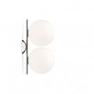 Flos - IC C/W1 Double Plafond/Vägglampa Krom