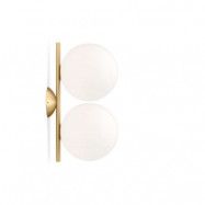 FLOS - IC C/W1 Double Plafond/Vägglampa Mässing