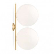 Flos - IC C/W2 Double Plafond/Vägglampa Mässing