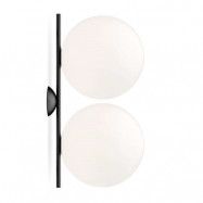 Flos - IC C/W2 Double Plafond/Vägglampa Svart