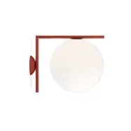 FLOS - IC C/W2 Loftlampe/Vägglampa Burgundy