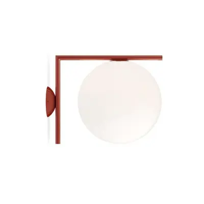 FLOS - IC C/W2 Loftlampe/Vägglampa Burgundy
