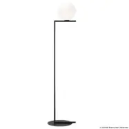 FLOS - IC F1 golvlampa matt svart