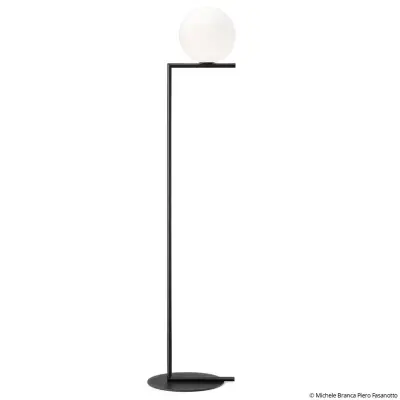 FLOS - IC F1 golvlampa matt svart