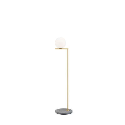 FLOS - IC F1 Outdoor Brass (Grey Lava Marble)