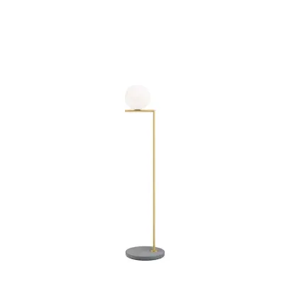 FLOS - IC F1 Outdoor Brass (Grey Lava Marble)